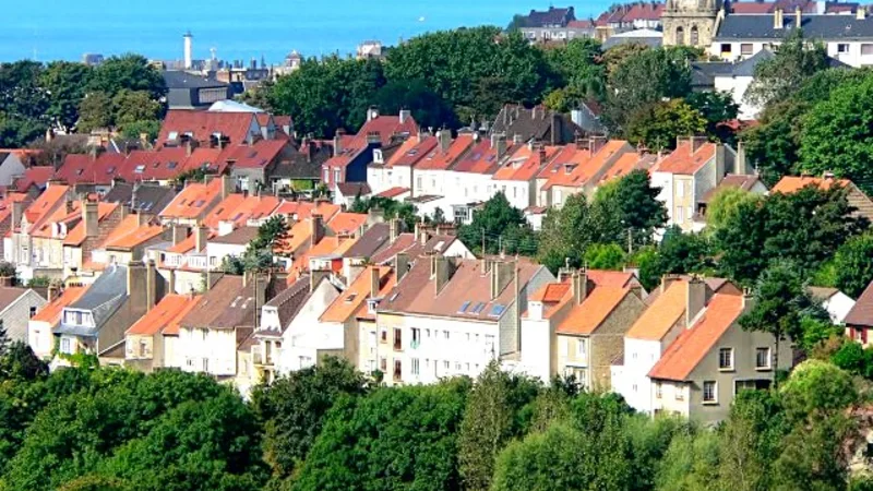 Boulogne-sur-Mer coasta și împrejurimile portului