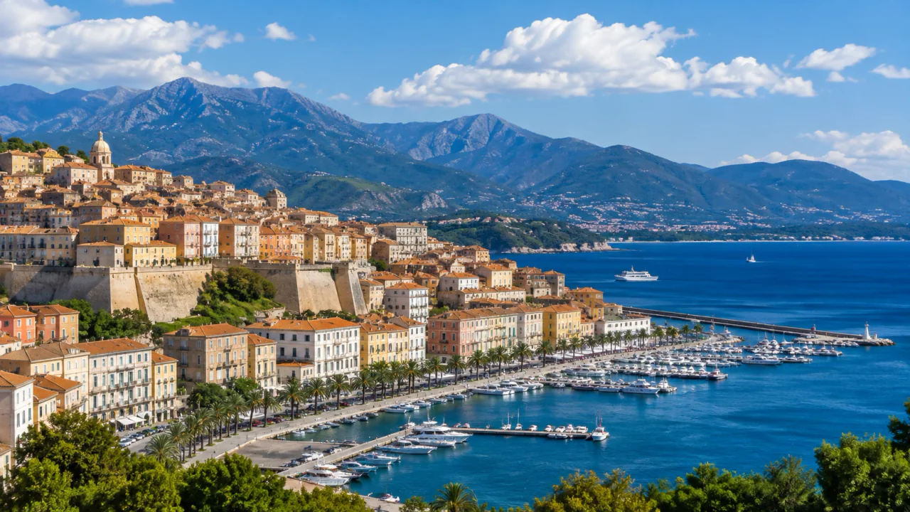 Destinație pentru feribotul Ajaccio