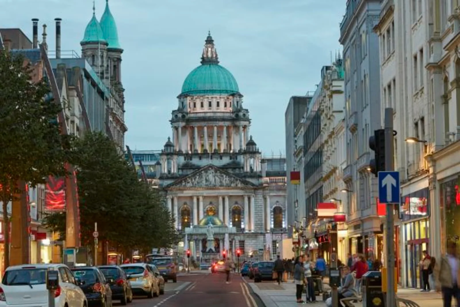 Belfast centrul orașului și repere din Irlanda de Nord