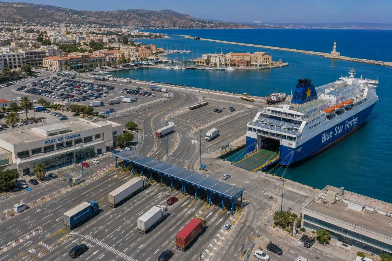 Destinație pentru feribotul Chania