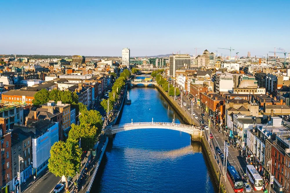 Destinație pentru feribotul Dublin