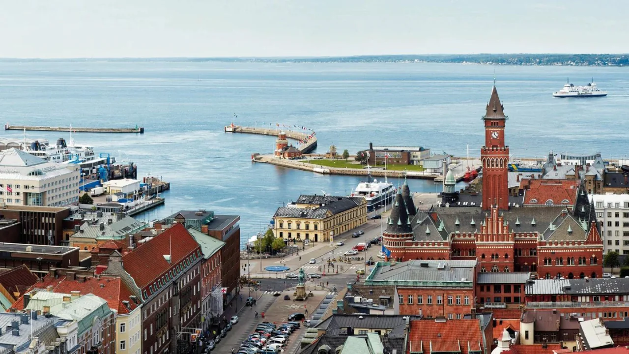 Destinație pentru feribotul Helsingborg