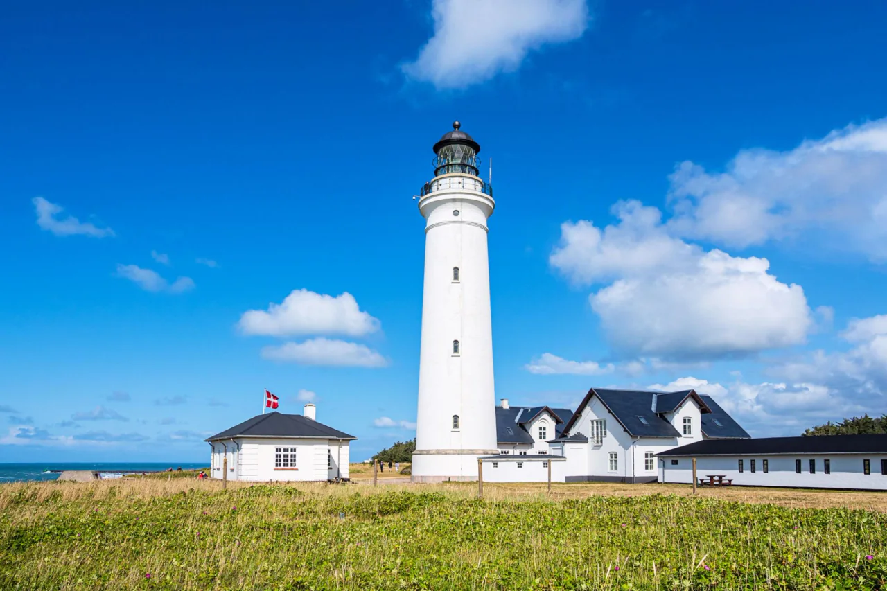Hirtshals port de feriboturi din Danemarca