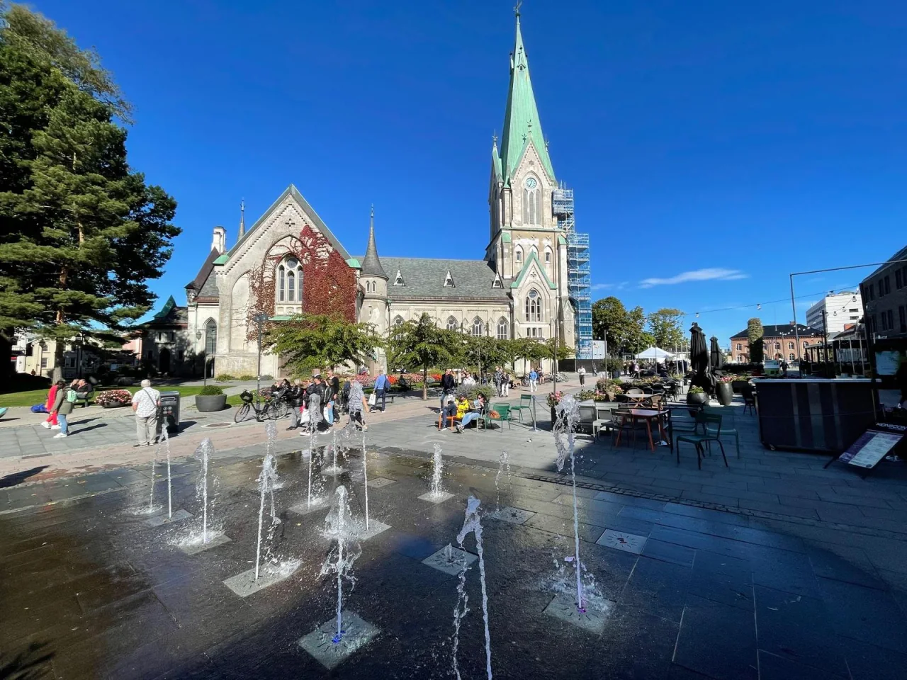 Kristiansand malul apei din sudul Norvegiei