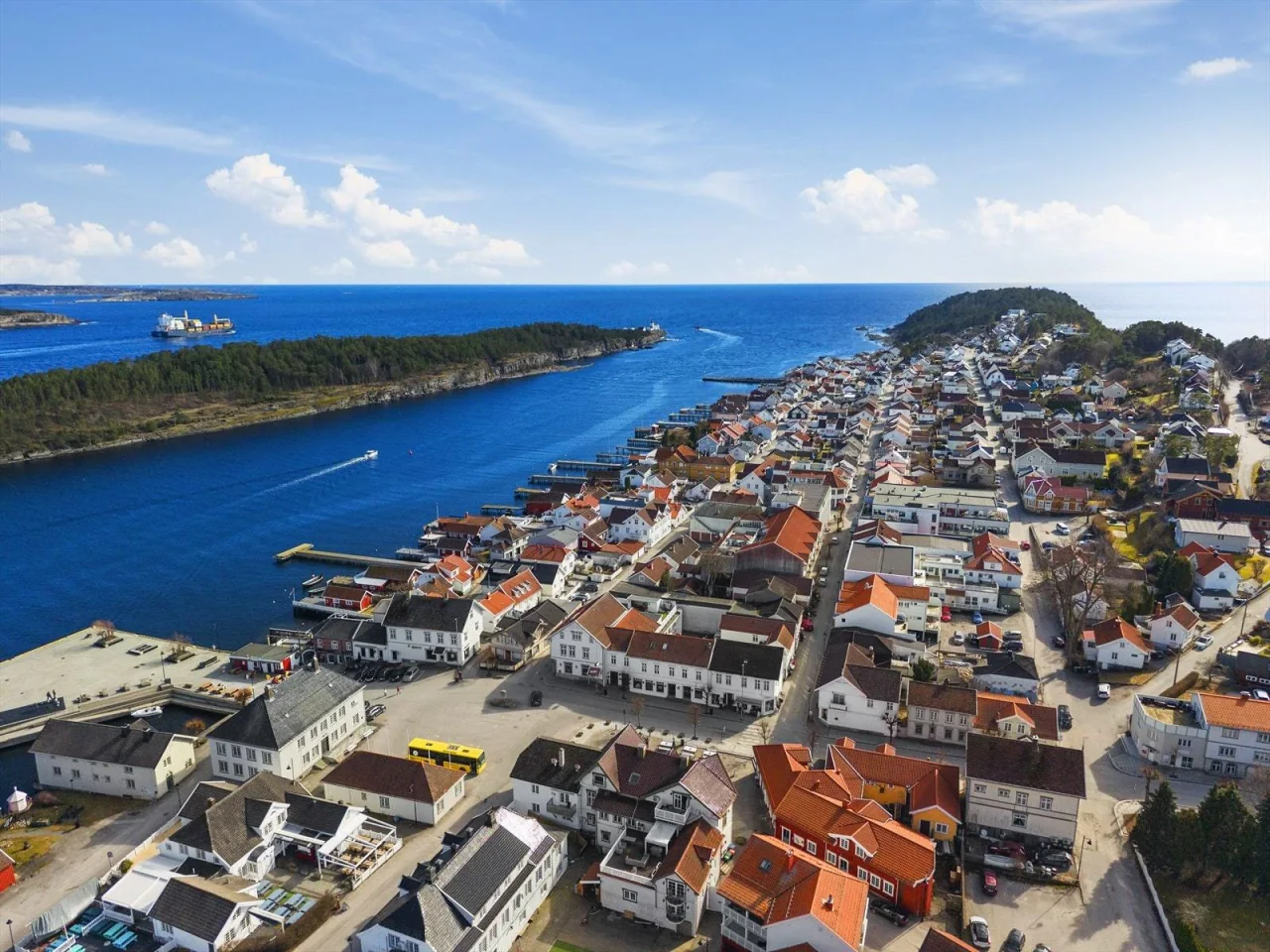 Destinație pentru feribotul Langesund
