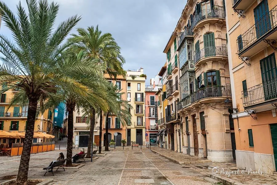 Palma de Mallorca malul mării și port
