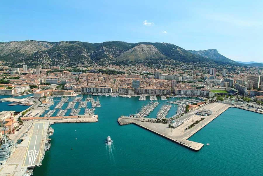 Portul Toulon, Mont Faron și atracțiile turistice din Marea Mediterană