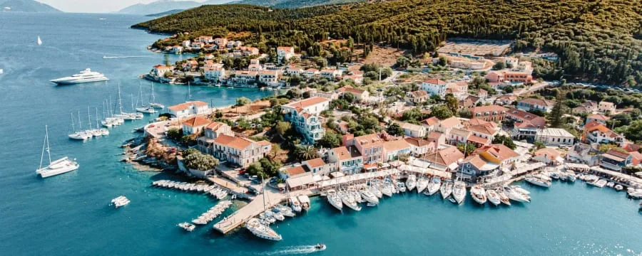 Portul de feriboturi Fiskardo, Kefalonia