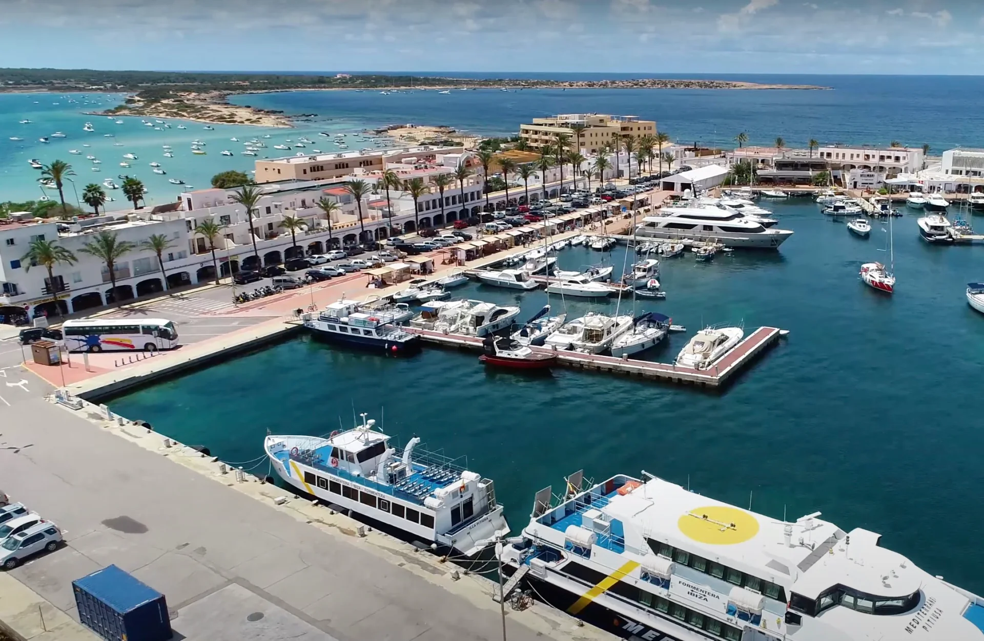 Port de feriboturi Formentera