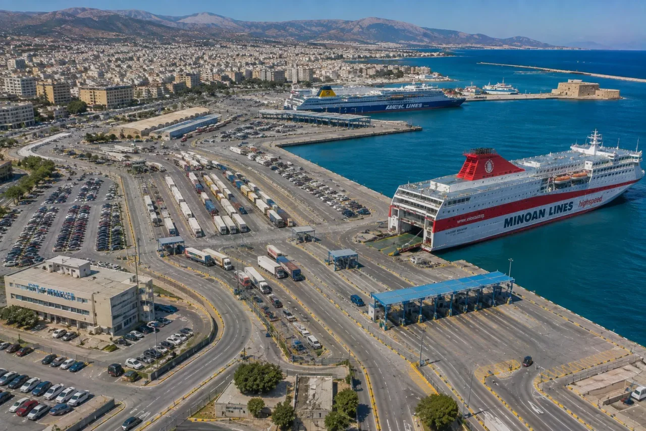 Port de feriboturi Heraklion