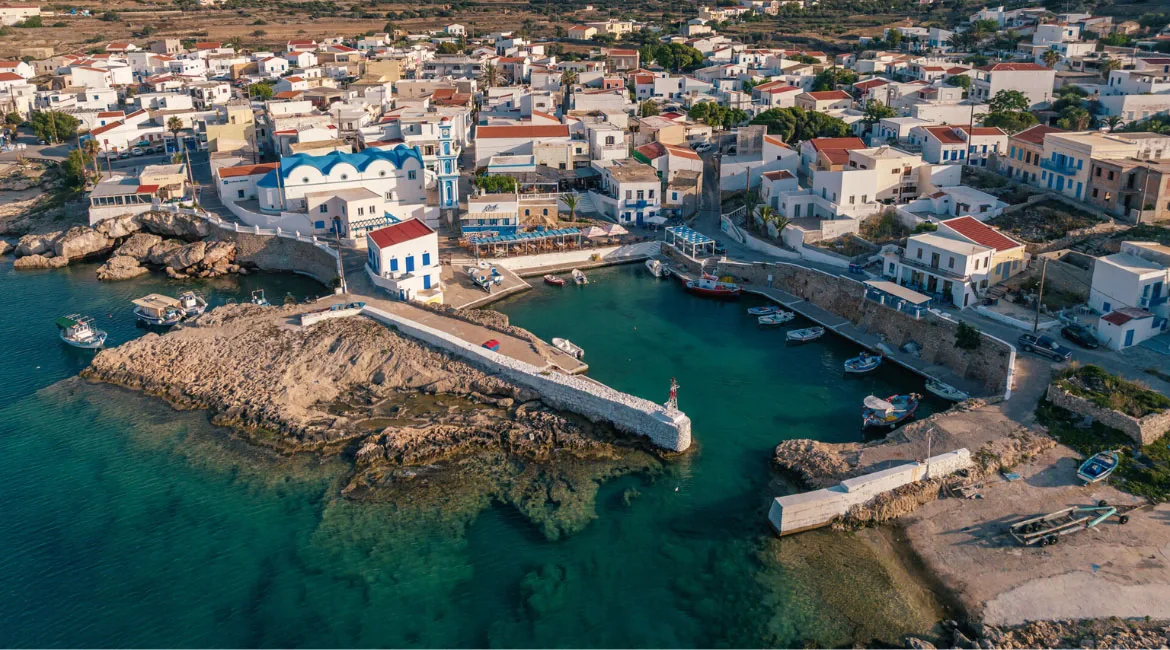 Portul de feriboturi din Kasos