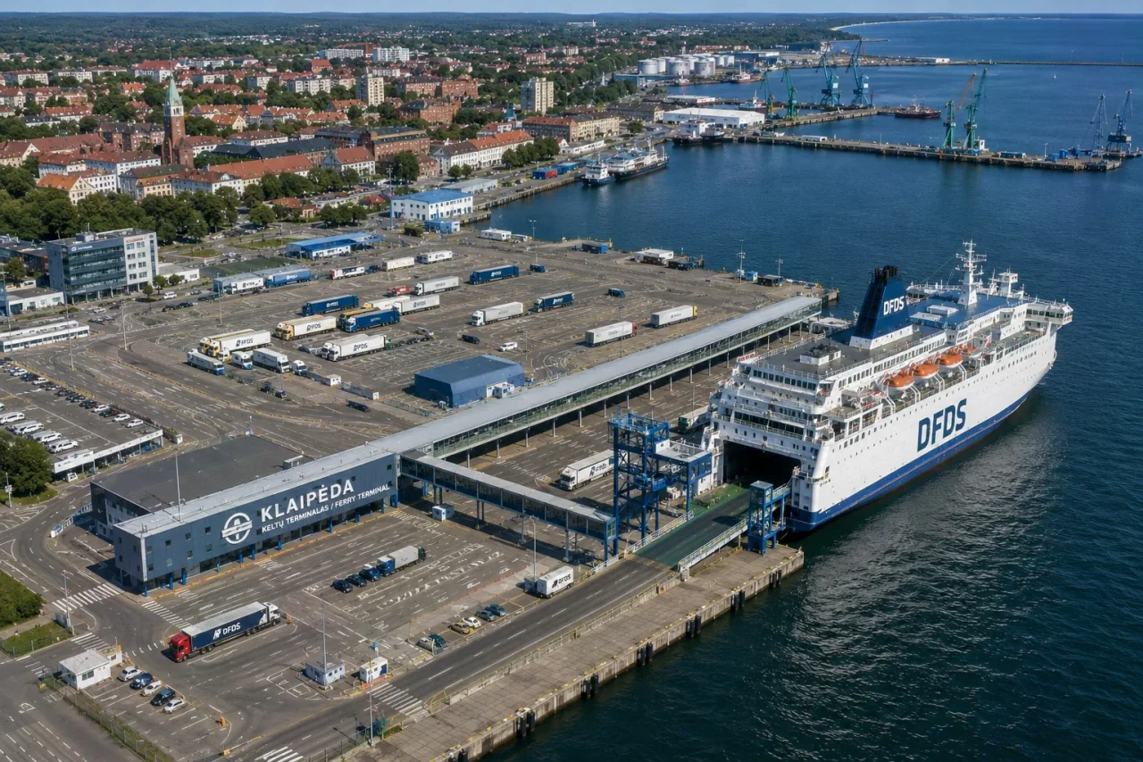 Port de feriboturi Klaipėda din Lituania
