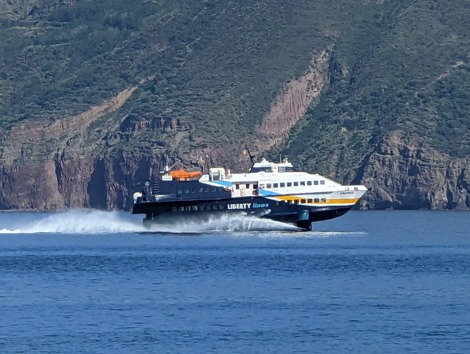 Portul de feriboturi din Levanzo