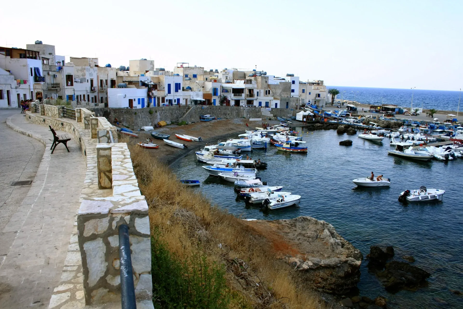 Portul de feriboturi din Marettimo