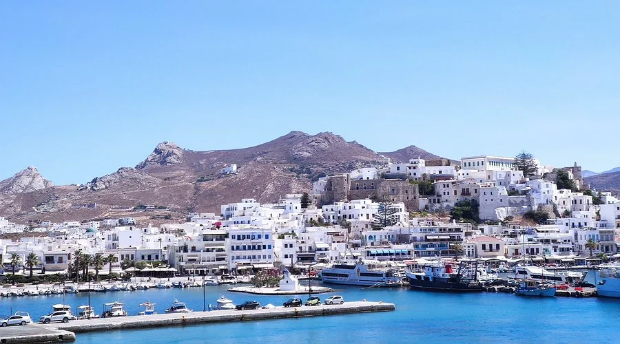 Port de feriboturi Naxos (Chora).