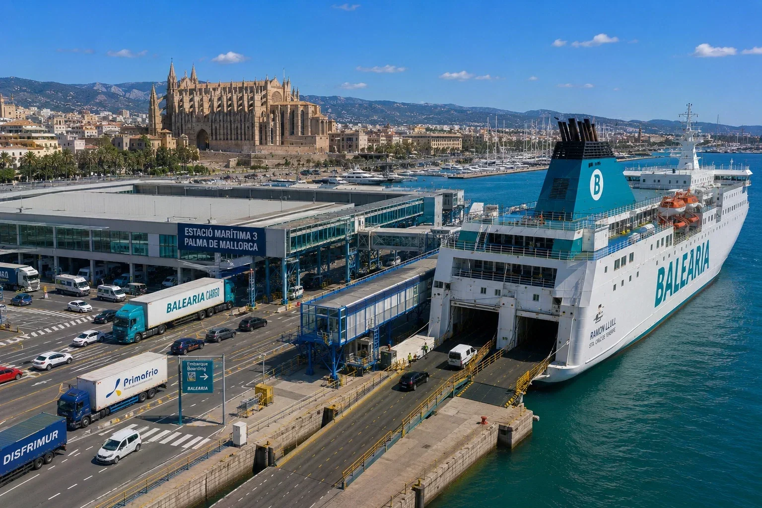 Port de feriboturi Palma
