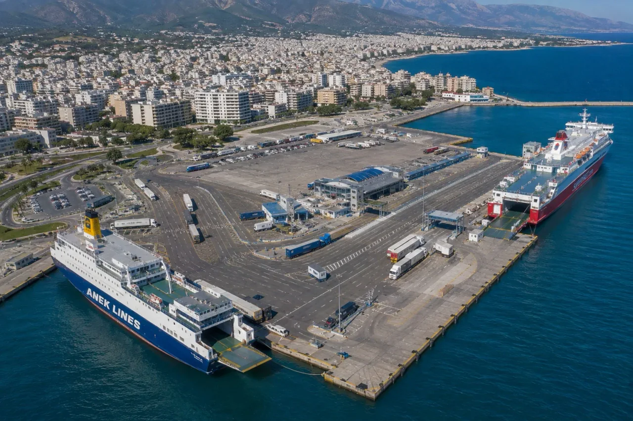 Portul de feriboturi din Patras