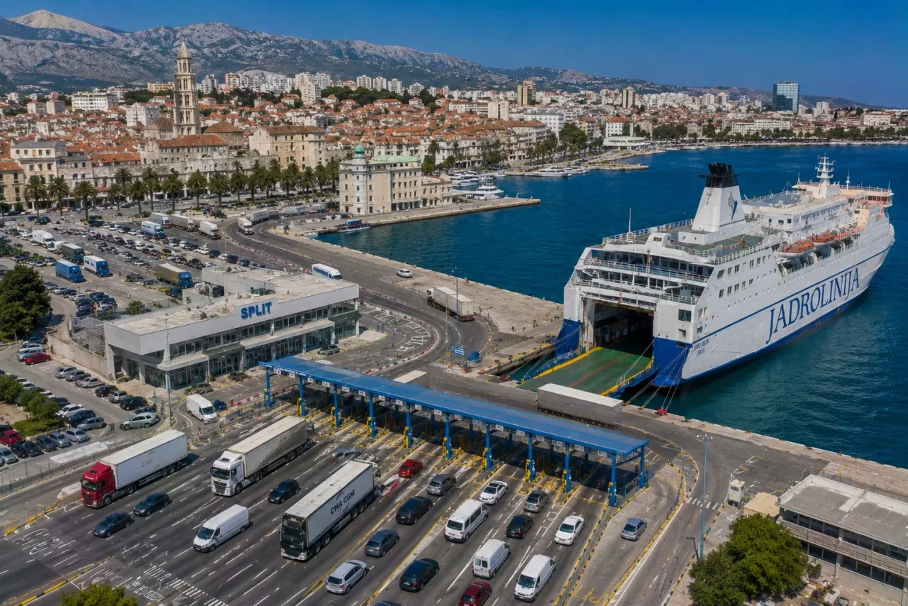 Port de feriboturi Split