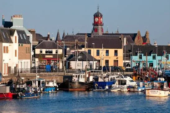 Stornoway portul de pe insula Lewis