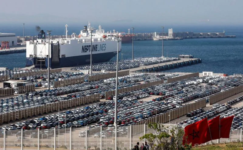 Tangier Med terminal de feriboturi de pasageri din Maroc