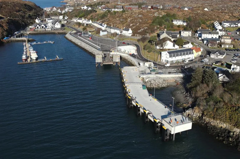 Portul Tarbert de pe insula Harris