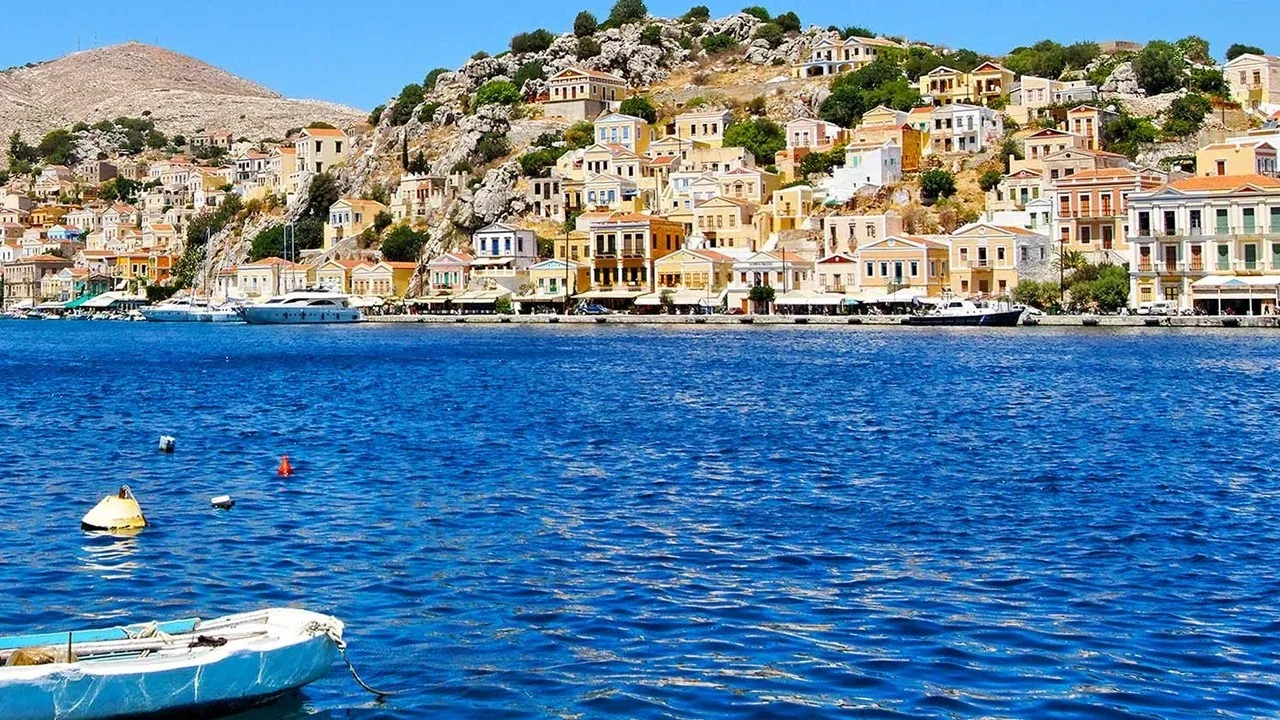Portul de feriboturi din Tilos