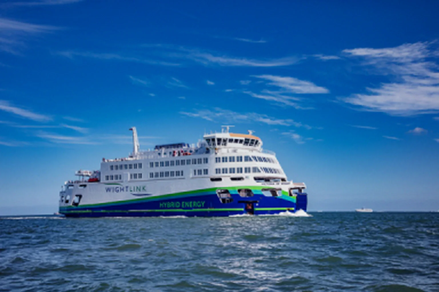 Wightlink Feribotul Victoria of Wight traversează Solent